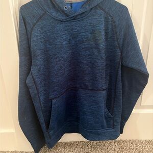 adidas Men's Navy Heather Performance Hoodie